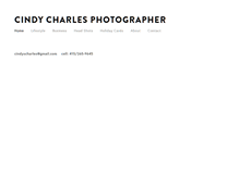 Tablet Screenshot of cindycharles.com